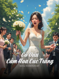 Cô Dâu Cầm Hoa Cúc Trắng