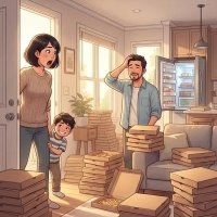 Con Trai Đặt 3000 Chiếc Pizza Để Trừng Phạt Tôi, Và Cái Kết