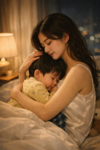 Áo Ngủ Và Ánh Sáng Ấm Áp