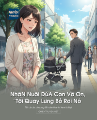 NhậN Nuôi ĐứA Con Vô Ơn, Tôi Quay Lưng Bỏ Rơi Nó