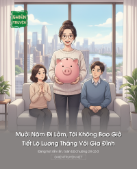 Mười Năm Đi Làm, Tôi Không Bao Giờ Tiết Lộ Lương Tháng Với Gia Đình