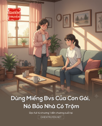 Dùng Miếng Bvs Của Con Gái, Nó Bảo Nhà Có Trộm
