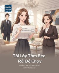 Tôi Lấy Tấm Séc Rồi Bỏ Chạy