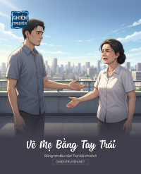 Vẽ Mẹ Bằng Tay Trái