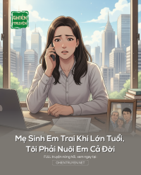 Mẹ Sinh Em Trai Khi Lớn Tuổi, Tôi Phải Nuôi Em Cả Đời