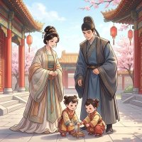 Vương Phi Câm Sinh Song Thai