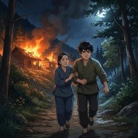 Đêm Trốn Thoát Trong Biển Lửa