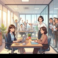 Thần Tài Ngồi Ghế Văn Phòng