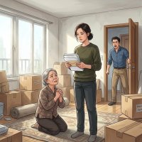 Mẹ Chồng Quỳ Trước Cửa Nhà Tôi