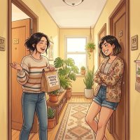 Sau Khi Cô Hàng Xóm Tự Luyến Dùng Địa Chỉ Nhà Tôi Nhận Đồ Ăn