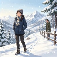 Khi Tuyết Rơi Không Anh