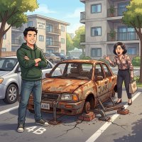 Muốn ChiếM DụNg Chỗ ĐậU Xe, Tôi Biến Xe Cô Ta Thành Phế Liệu