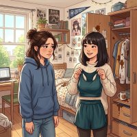 Bạn Cùng Phòng Mặc Váy Ngủ Đi Kiểm Tra Thể Chất