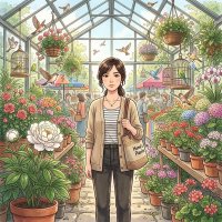 Đóa Mẫu Đơn Trắng Trong Nhà Kính