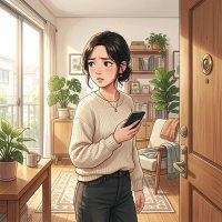 Tin Nhắn Nửa Đêm Và Bóng Ma Sau Cửa