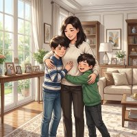 Cô Vợ Bị Bỏ Rơi Và Hai Cậu Con