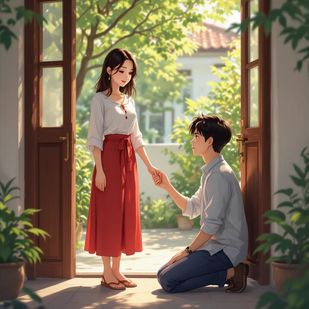 Chồng Đón Mối Tình Đầu Về Nhà