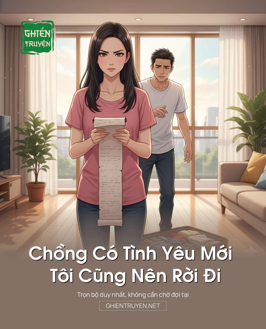 Chồng Có Tình Yêu Mới Tôi Cũng Nên Rời Đi