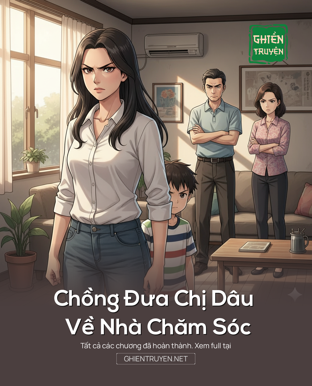 Chồng Đưa Chị Dâu Về Nhà Chăm Sóc