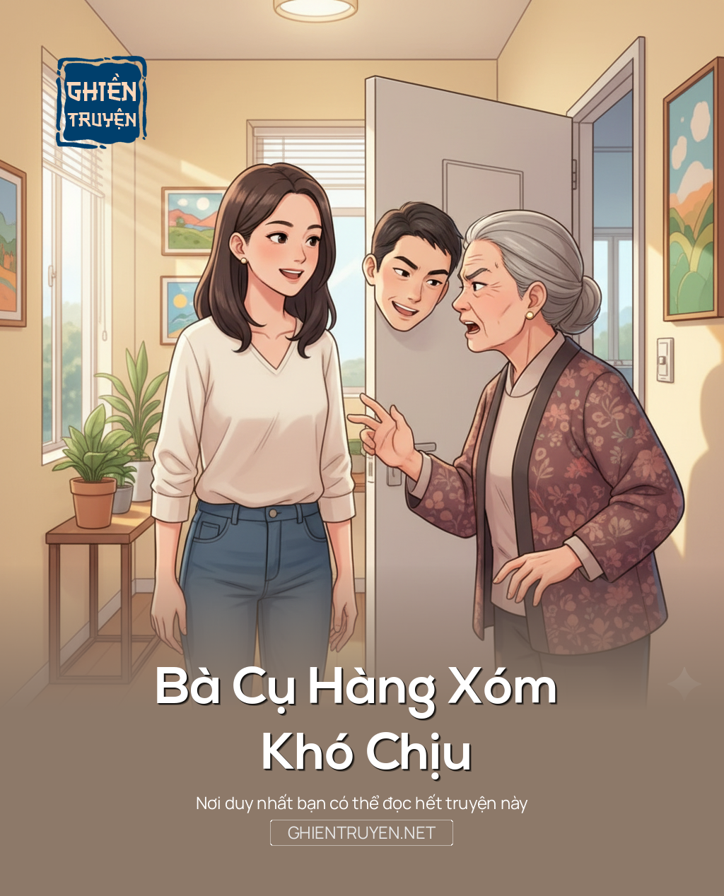 Bà Cụ Hàng Xóm Khó Chịu
