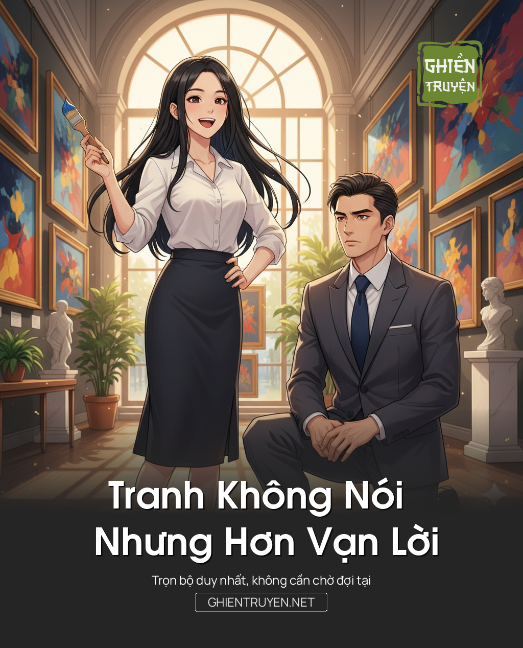 Tranh Không Nói Nhưng Hơn Vạn Lời