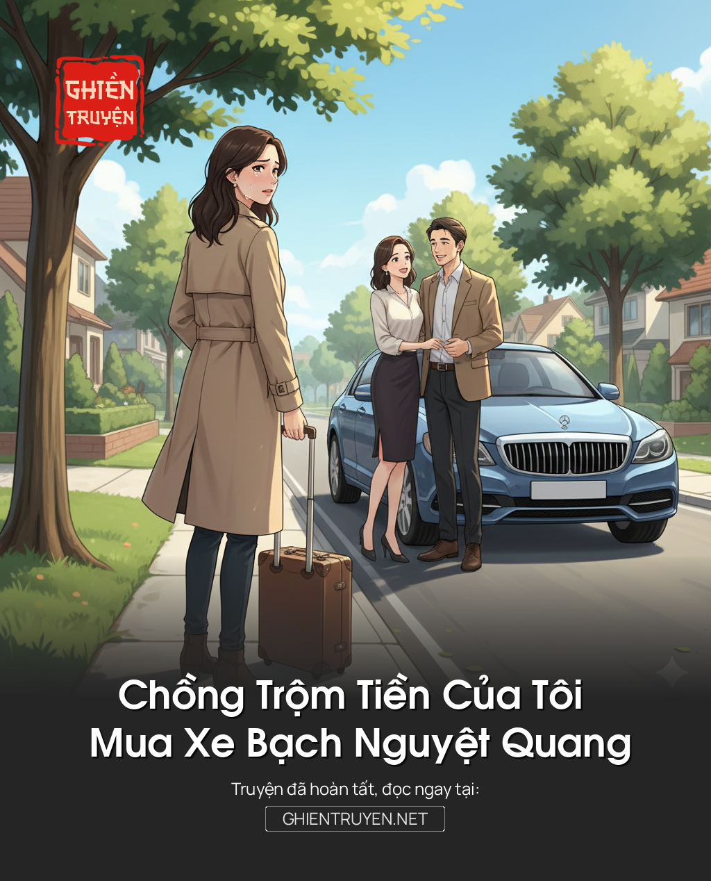 Chồng Trộm Tiền Của Tôi Mua Xe Bạch Nguyệt Quang