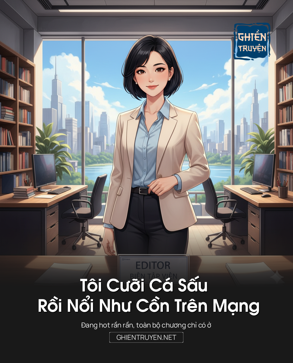 Tôi Cưỡi Cá Sấu Rồi Nổi Như Cồn Trên Mạng