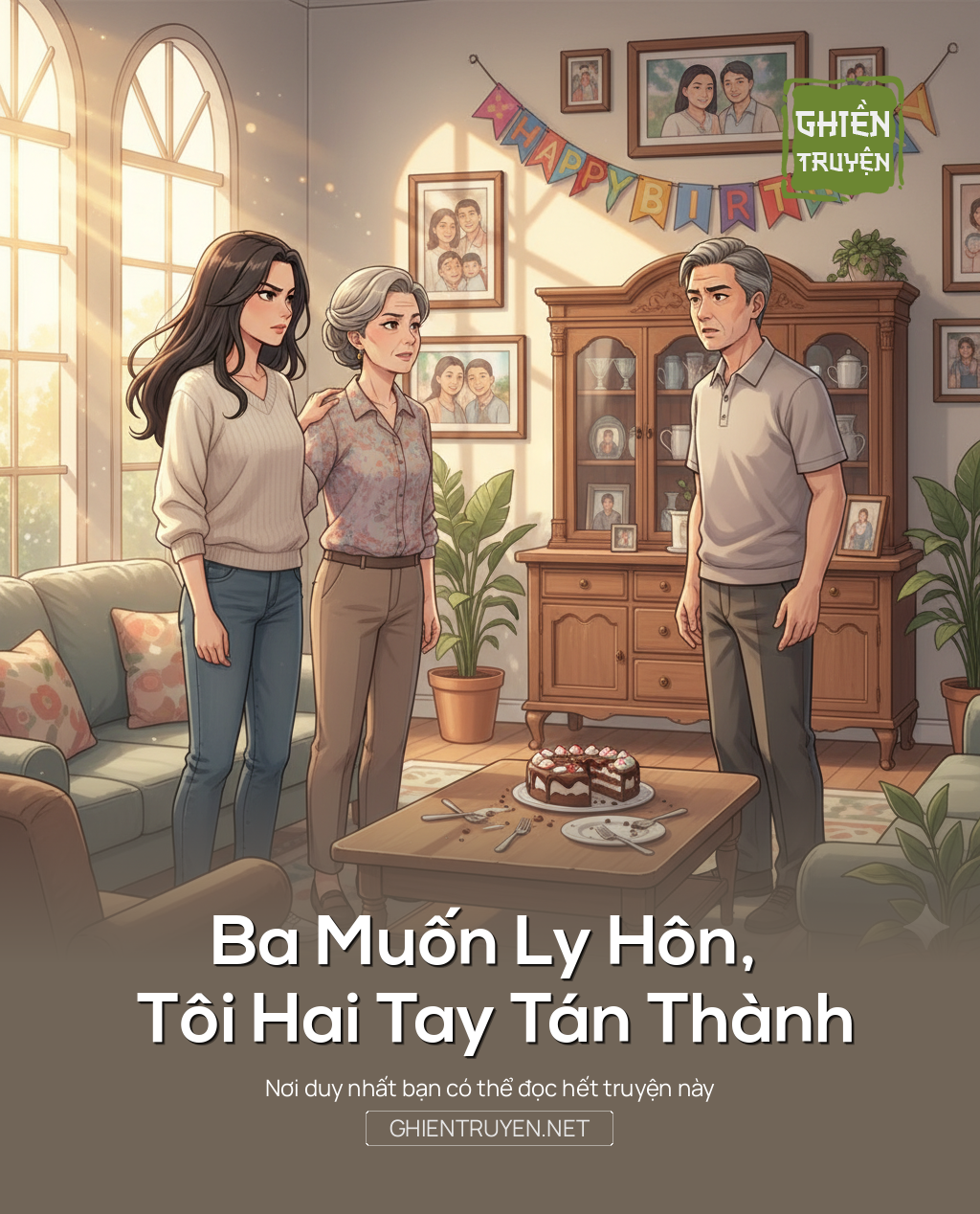 Ba Muốn Ly Hôn, Tôi Hai Tay Tán Thành