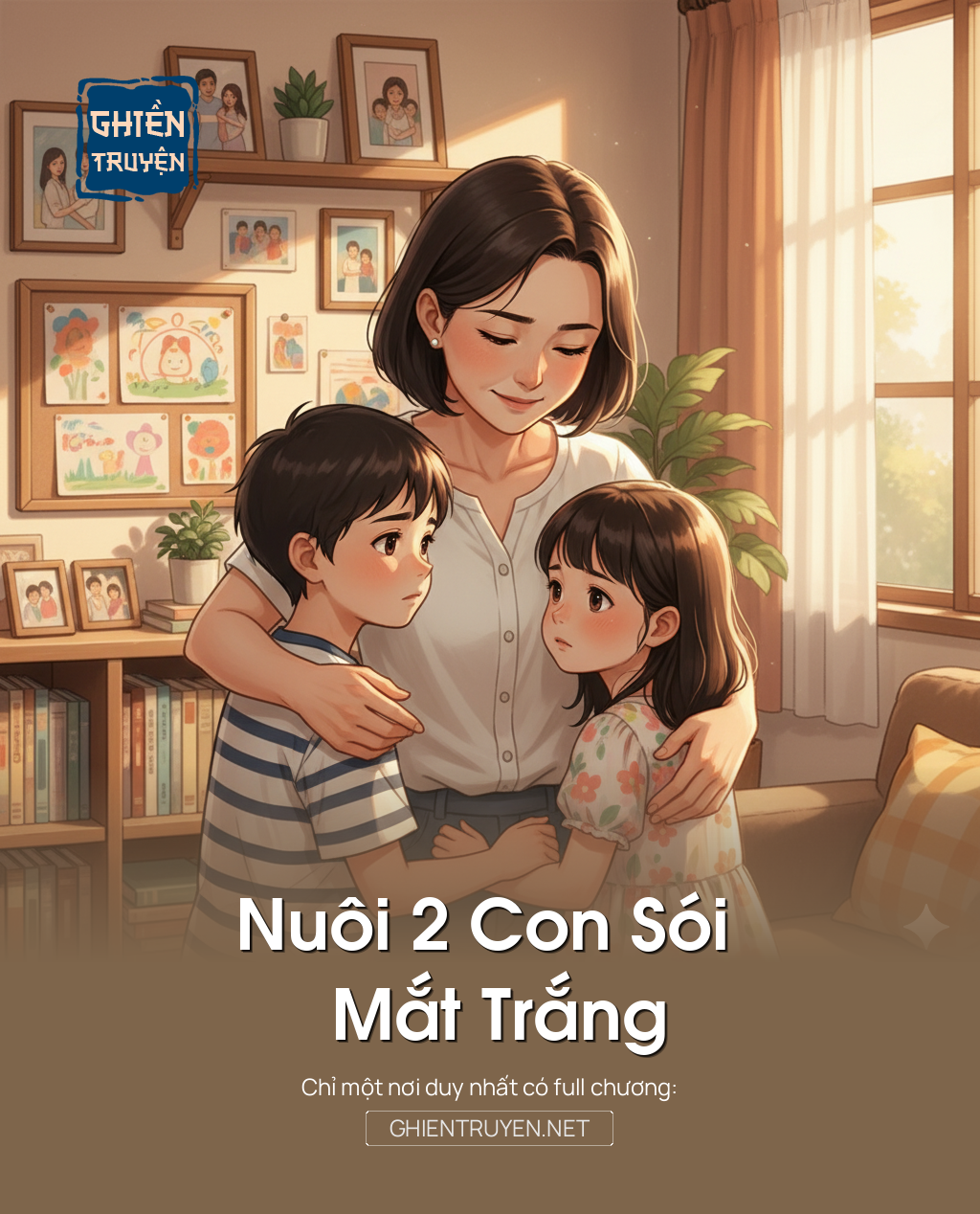 Nuôi 2 Con Sói Mắt Trắng