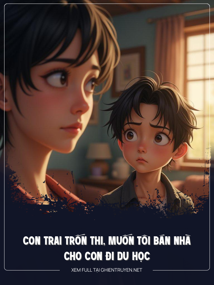 Con Trai Trốn Thi, Muốn Tôi Bán Nhà Cho Con Đi Du Học