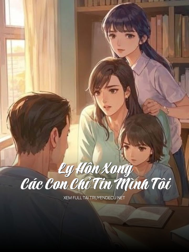 Ly Hôn Xong, Các Con Chỉ Tin Mình Tôi