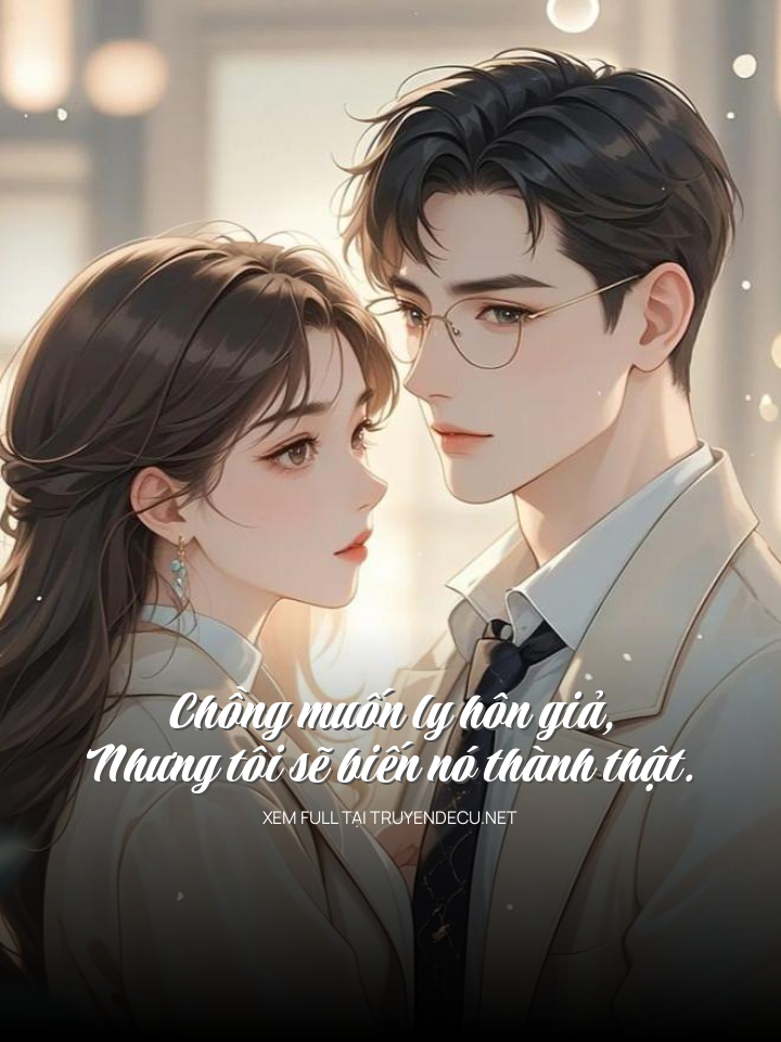 ChồNg MuốN Ly Hôn Giả, Nhưng Tôi Sẽ BiếN Nó ThàNh ThậT