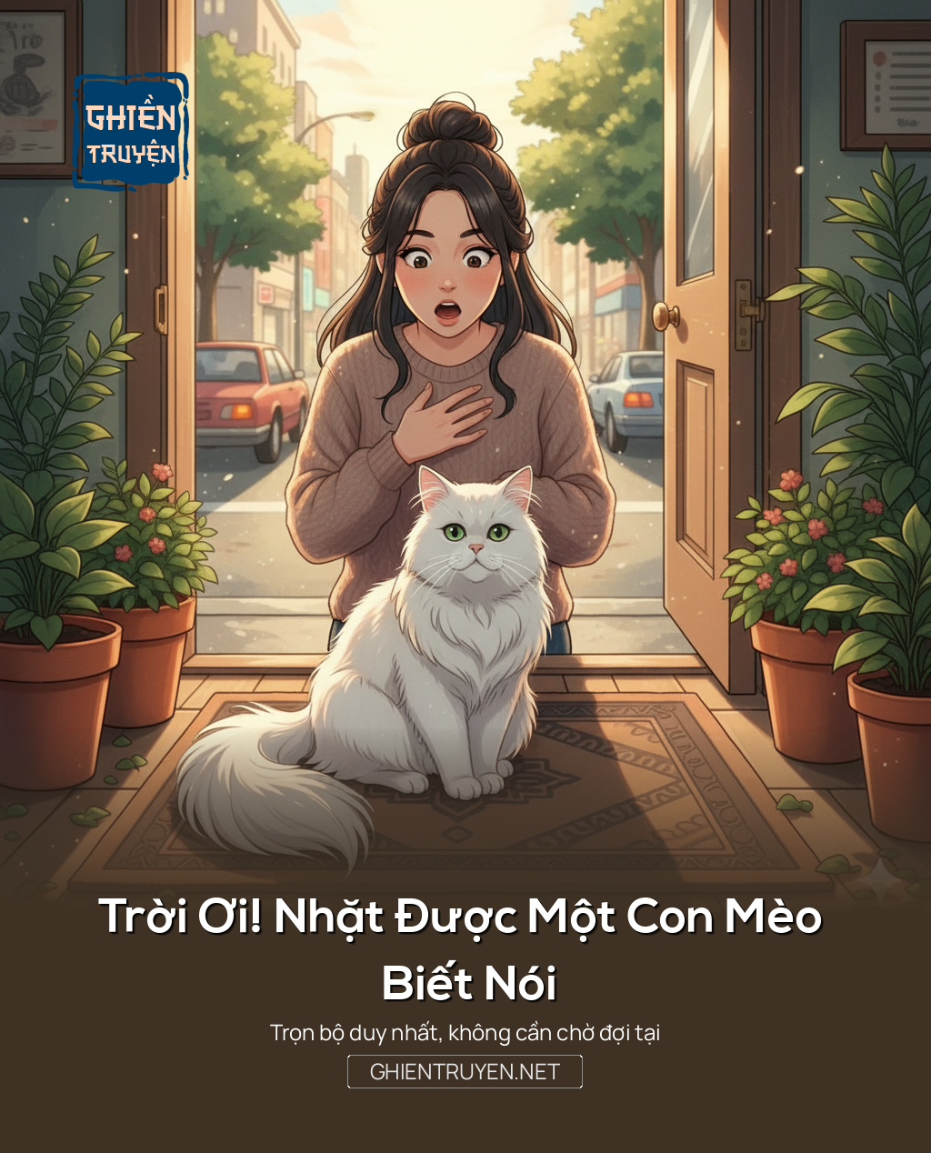 Trời Ơi! Nhặt Được Một Con Mèo Biết Nói