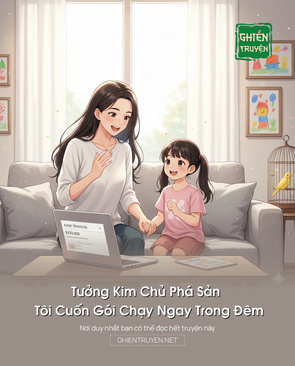 Tưởng Kim Chủ Phá Sản Tôi Cuốn Gói Chạy Ngay Trong Đêm