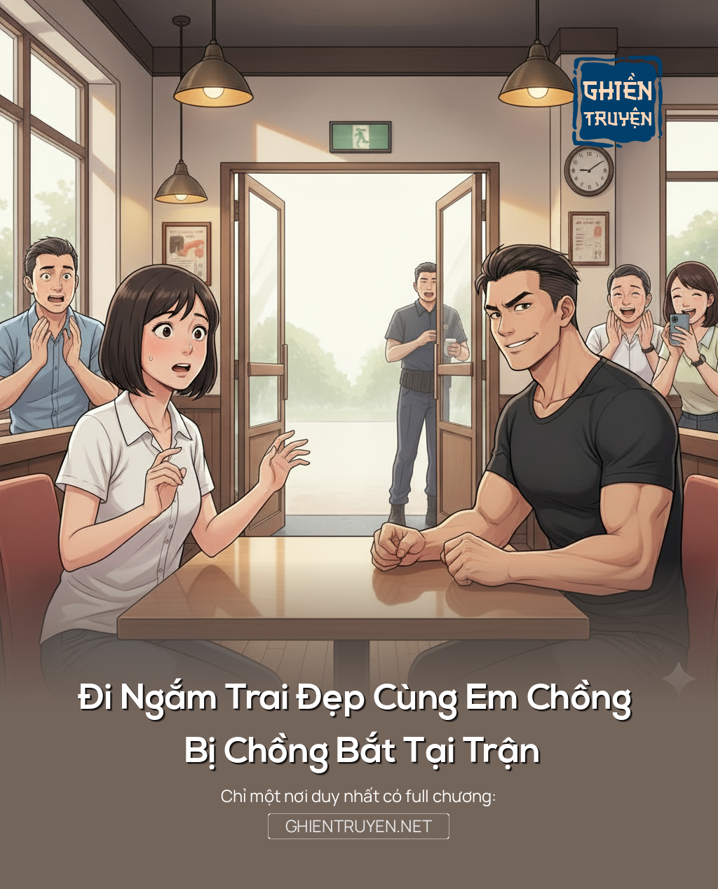 Đi Ngắm Trai Đẹp Cùng Em Chồng ,Bị Chồng Bắt Tại Trận