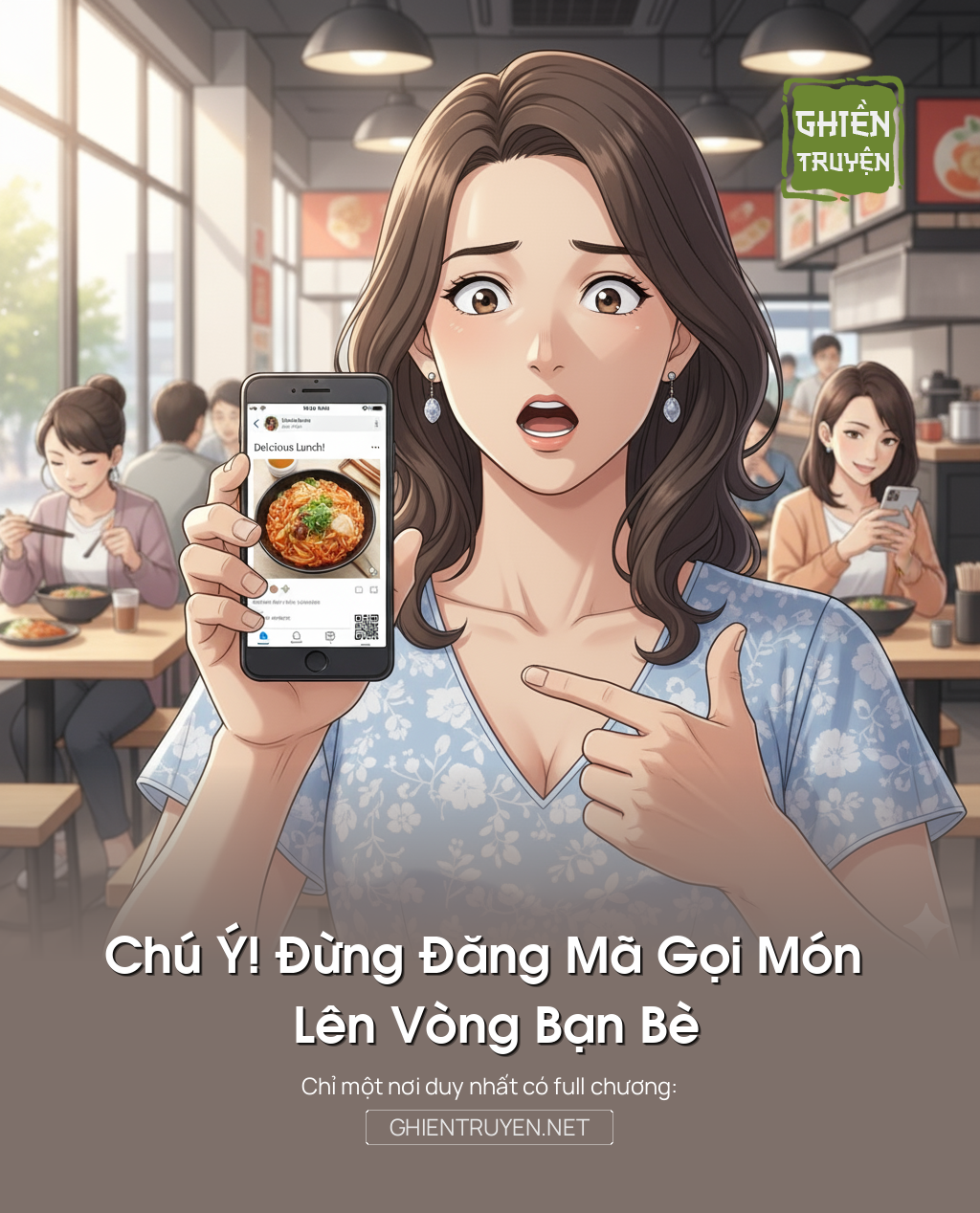 Chú Ý! Đừng Đăng Mã Gọi Món Lên Vòng Bạn Bè
