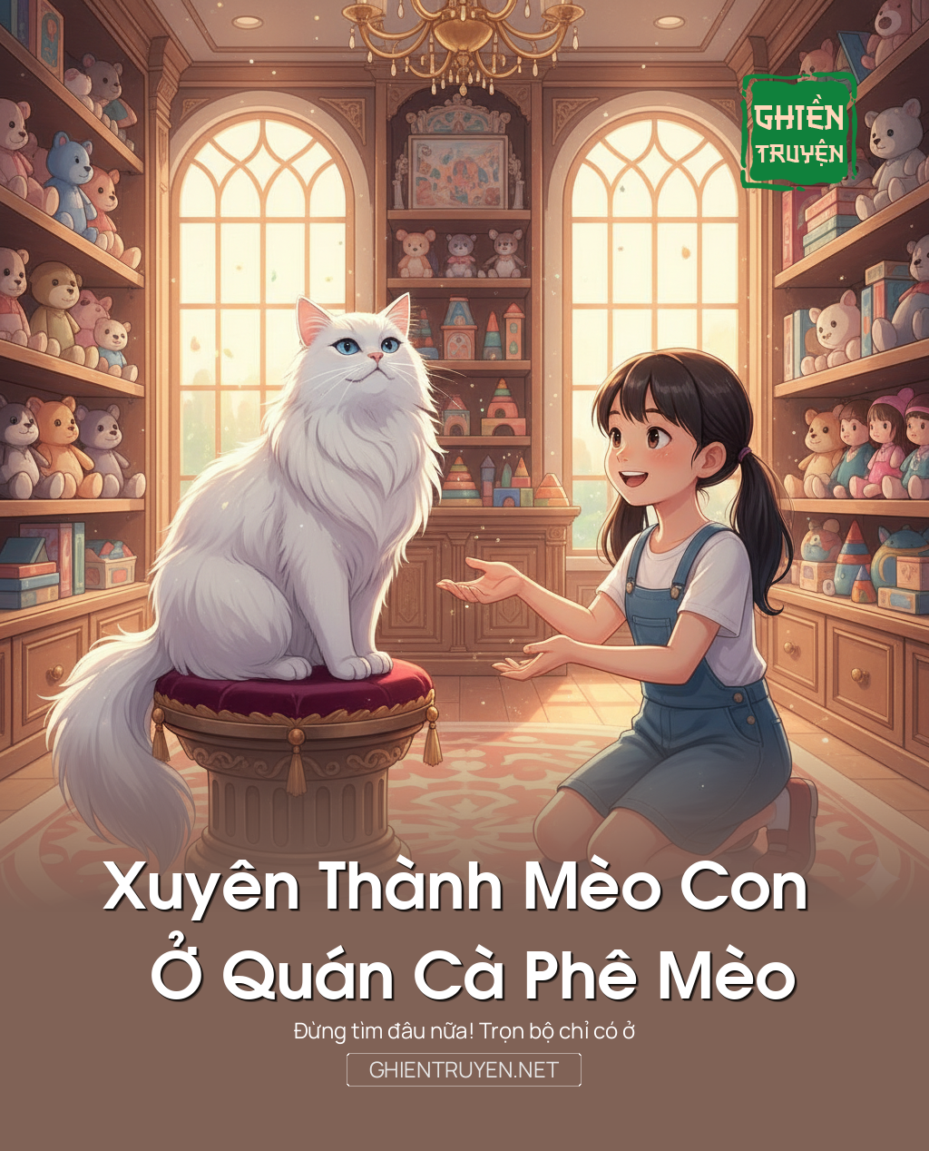 Xuyên Thành Mèo Con Ở Quán Cà Phê Mèo
