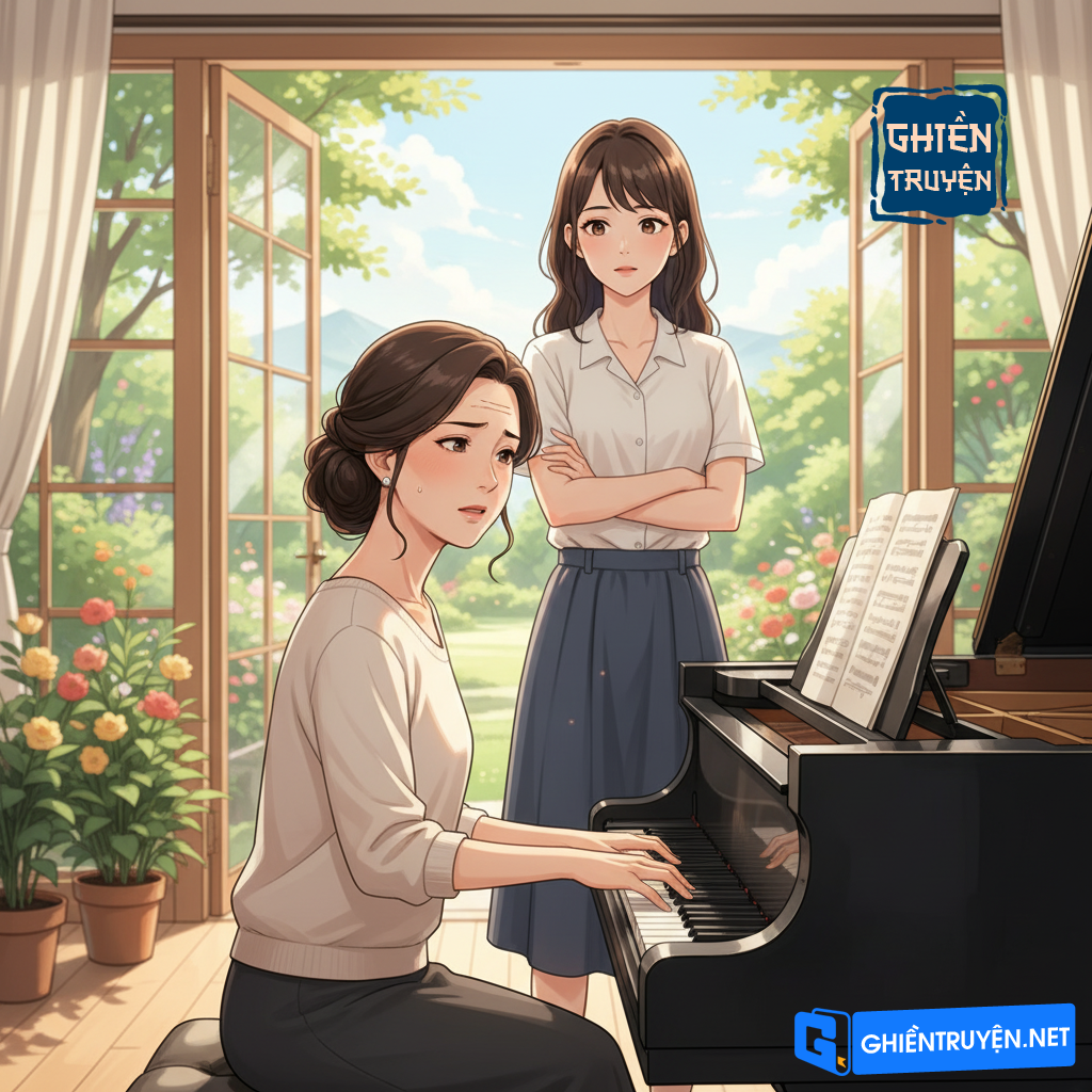 Tôi Bảo Con Gái Bỏ Học Đàn, Con Riêng 'Tự Xưng Kỳ Tài Piano' Hoảng Loạn