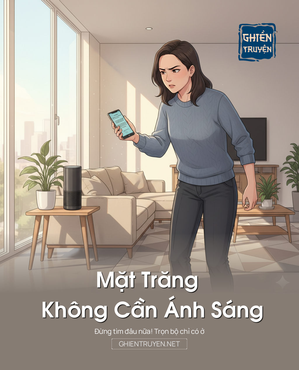 Mặt Trăng Không Cần Ánh Sáng