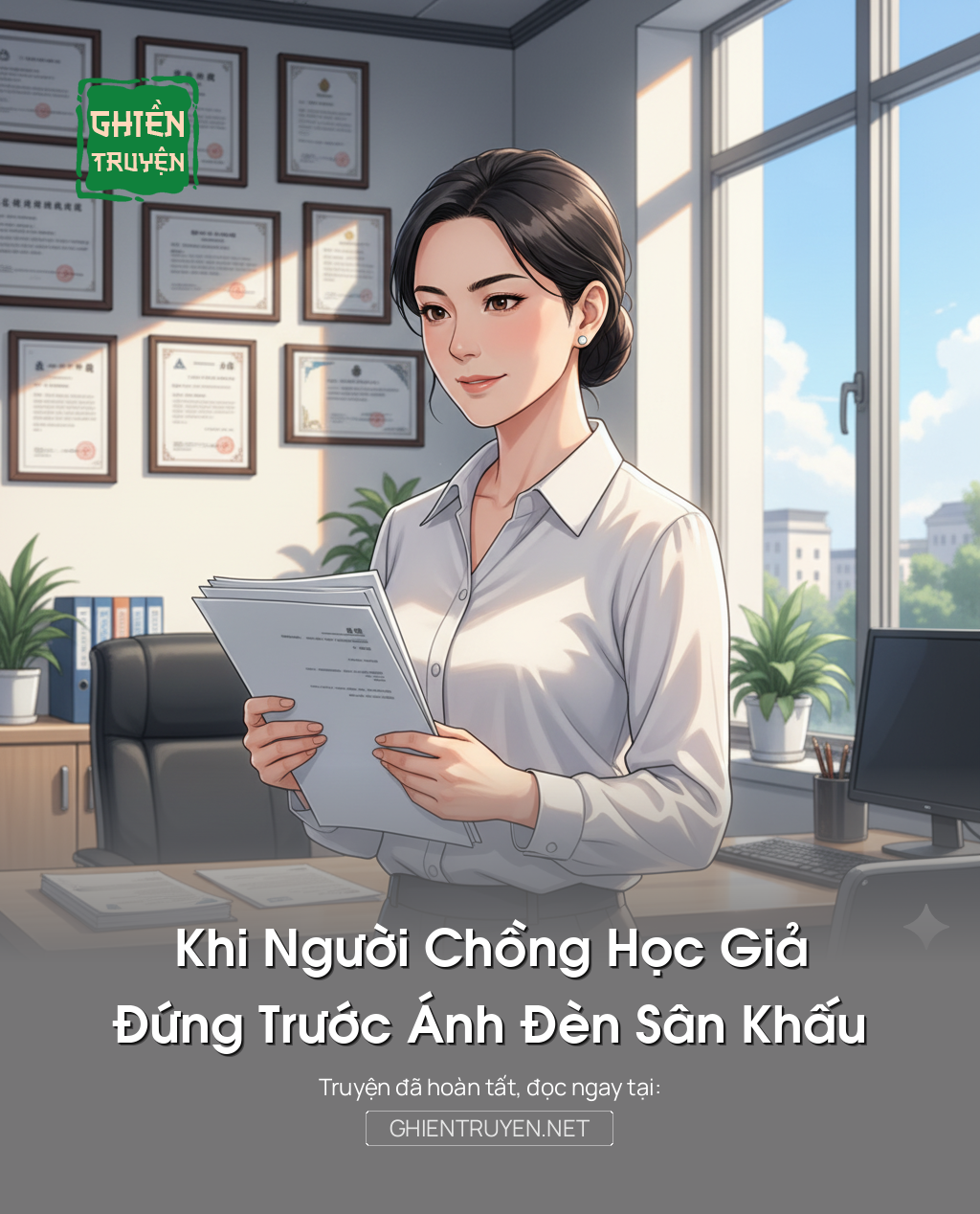 Khi Người Chồng Học Giả Đứng Trước Ánh Đèn Sân Khấu