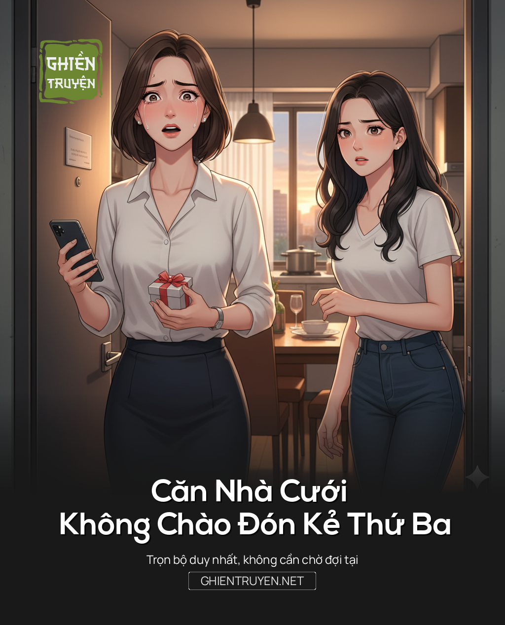 Căn Nhà Cưới Không Chào Đón Kẻ Thứ Ba