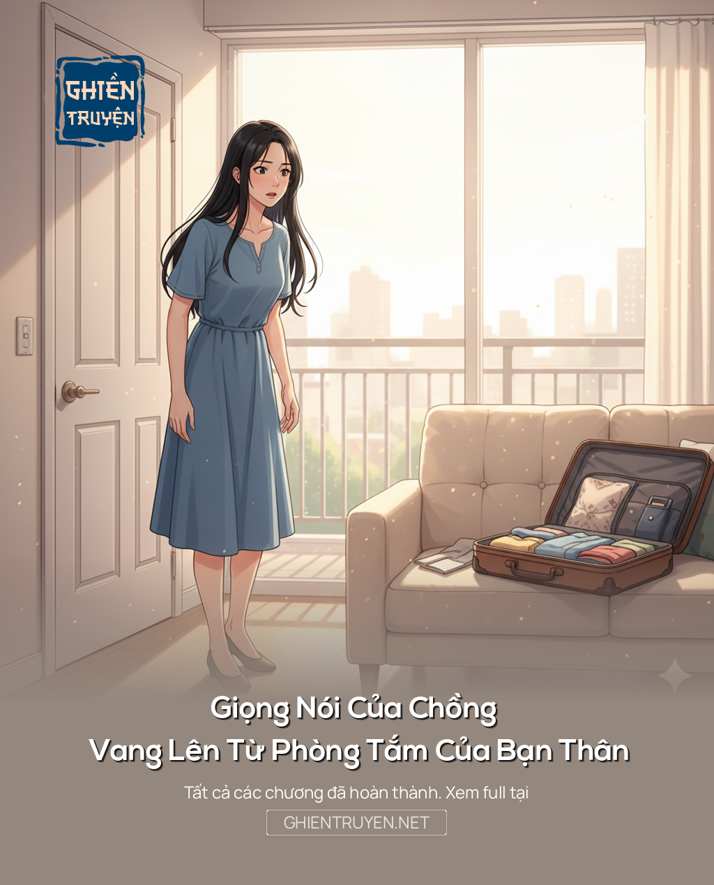 Giọng Nói Của Chồng Vang Lên Từ Phòng Tắm Của Bạn Thân