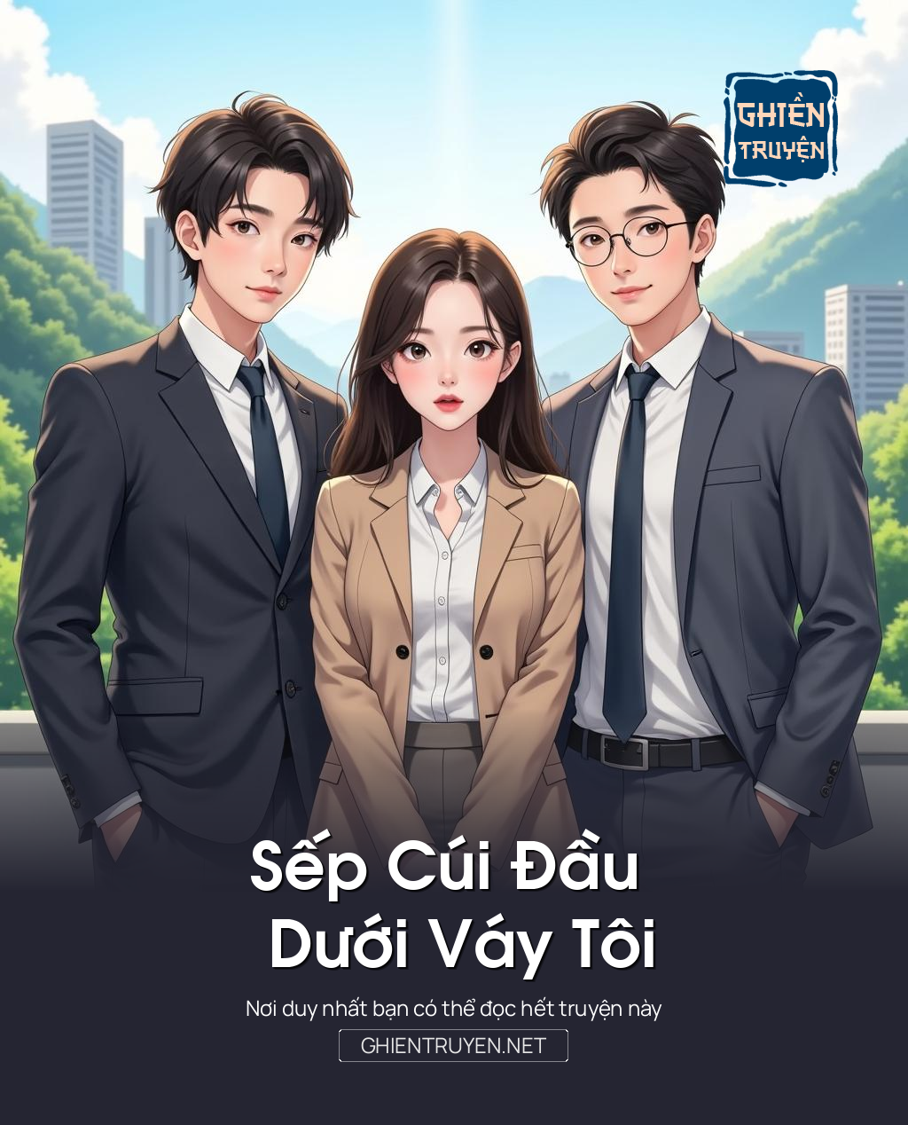 Sếp Cúi Đầu Dưới Váy Tôi