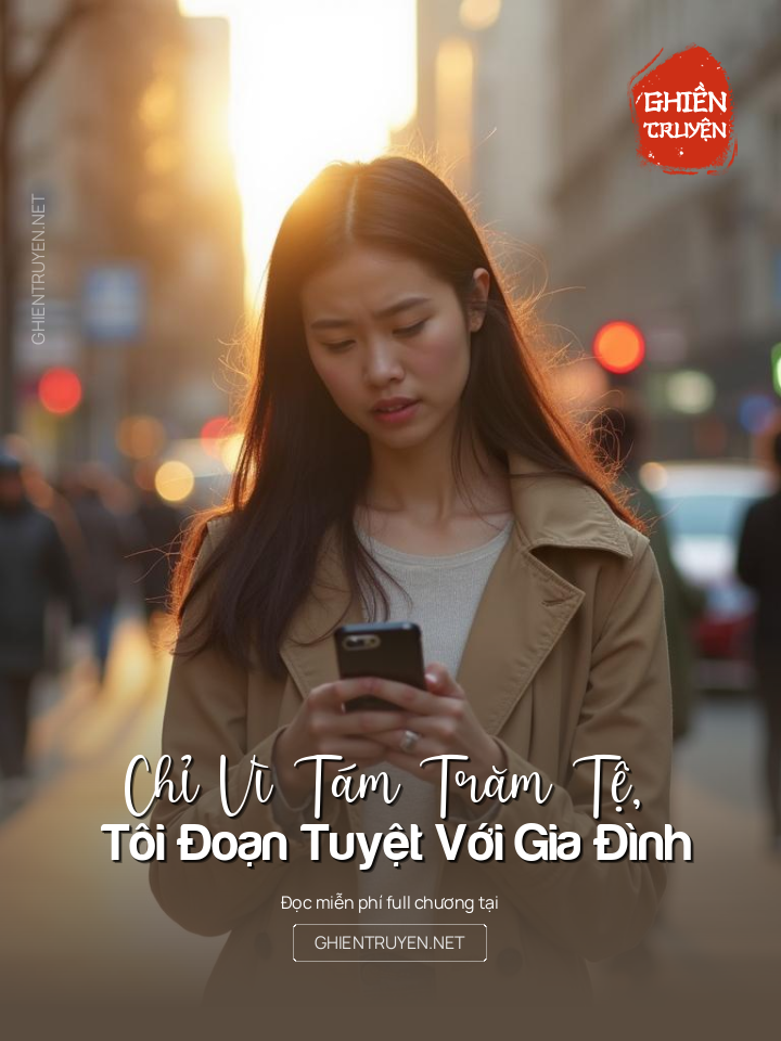 Chỉ Vì Tám Trăm Tệ, Tôi Đoạn Tuyệt Với Gia Đình