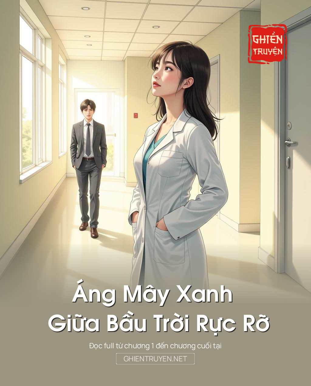 Áng Mây Xanh Giữa Bầu Trời Rực Rỡ