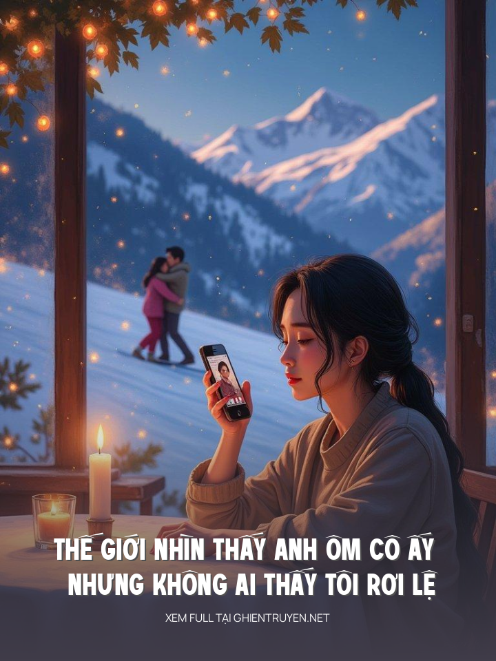 Thế Giới Nhìn Thấy Anh Ôm Cô Ấy Nhưng Không Ai Thấy Tôi Rơi Lệ