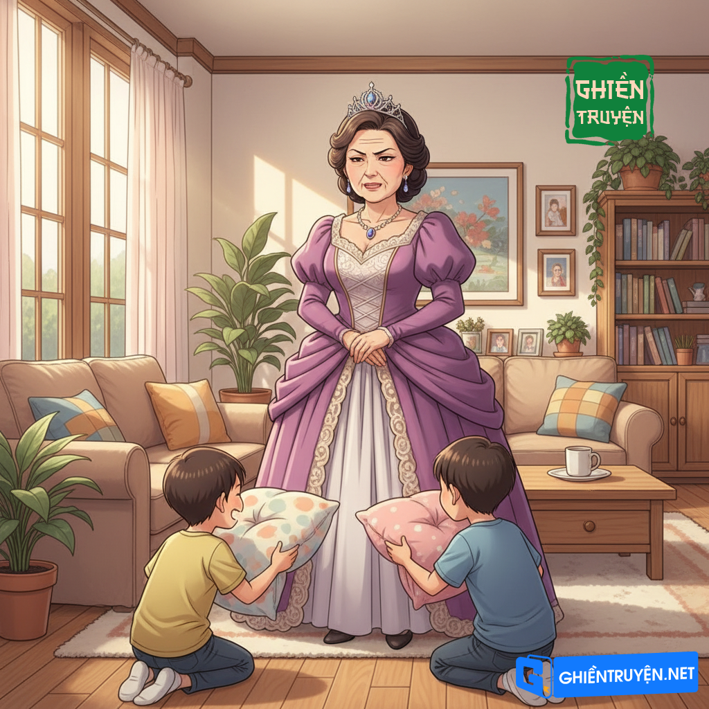 Mẹ Kế Độc Ác Giữ Vững Hình Tượng