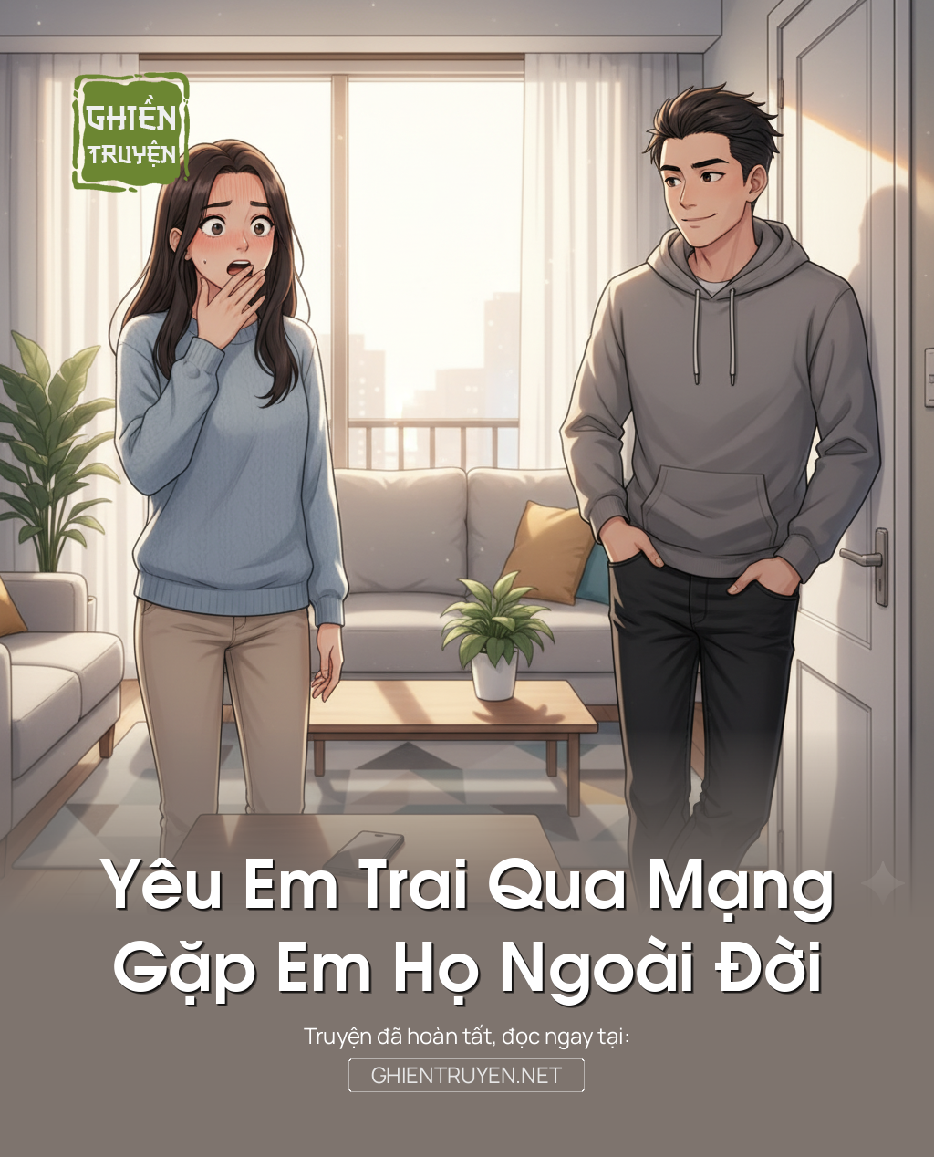 Yêu Em Trai Qua Mạng, Gặp Em Họ Ngoài Đời