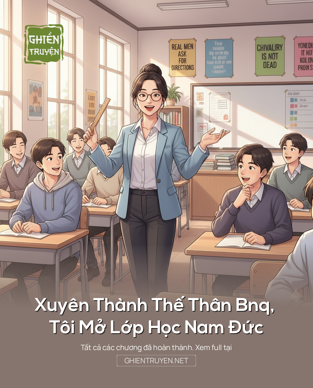 Xuyên Thành Thế Thân Bnq, Tôi Mở Lớp Học Nam Đức