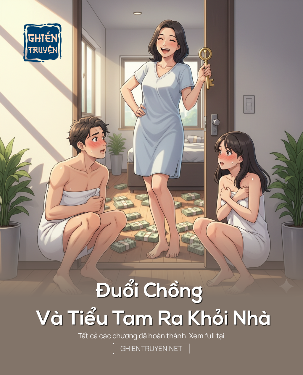 Đuổi Chồng Và Tiểu Tam Ra Khỏi Nhà